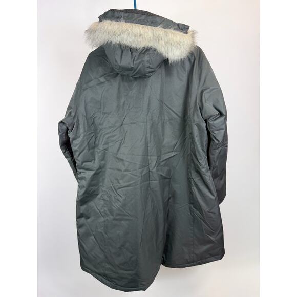 Columbia Women's Jacket Plus Size 1X Suttle Mountain Insulated Coat Black NWT - Picture 4 of 8
